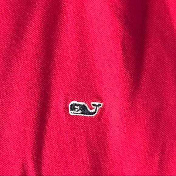 Vineyard Vines Red Polo Shirt - Picture 2 of 4
